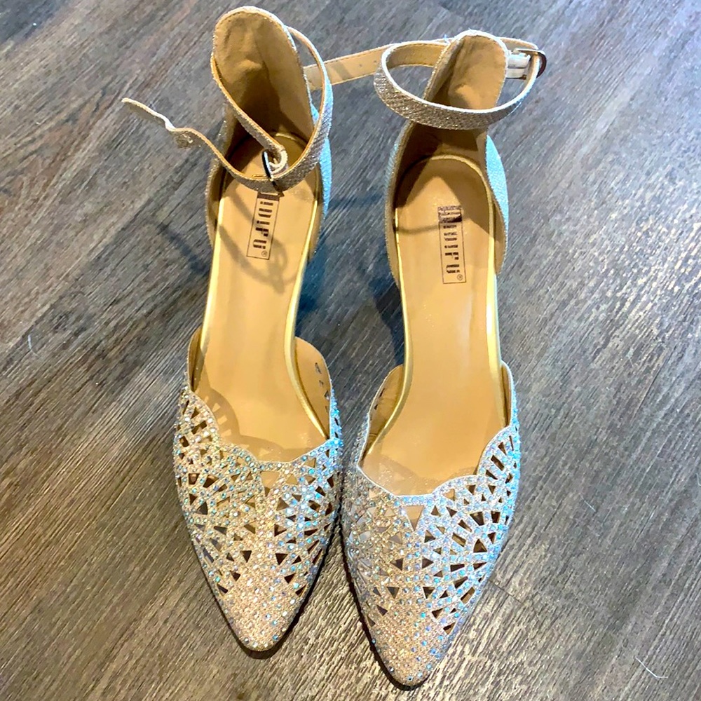 Brand New Never Worn Sparkly 2.5” Heels